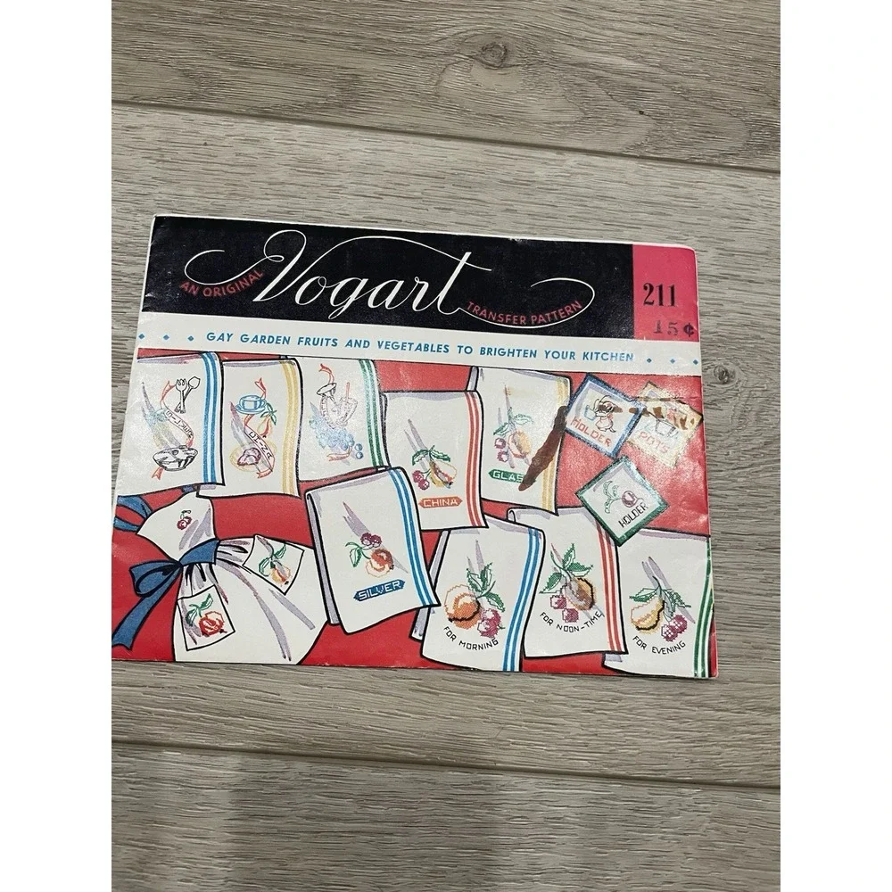 Vtg Vogart & Simplicity  Transfer Patterns Set Of‎ 6